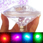 عرض أضواء حمام عصري مقاوم للماء IP67، مصباح LED تحت الماء يتغير لونه RGB مع 7 أوضاع