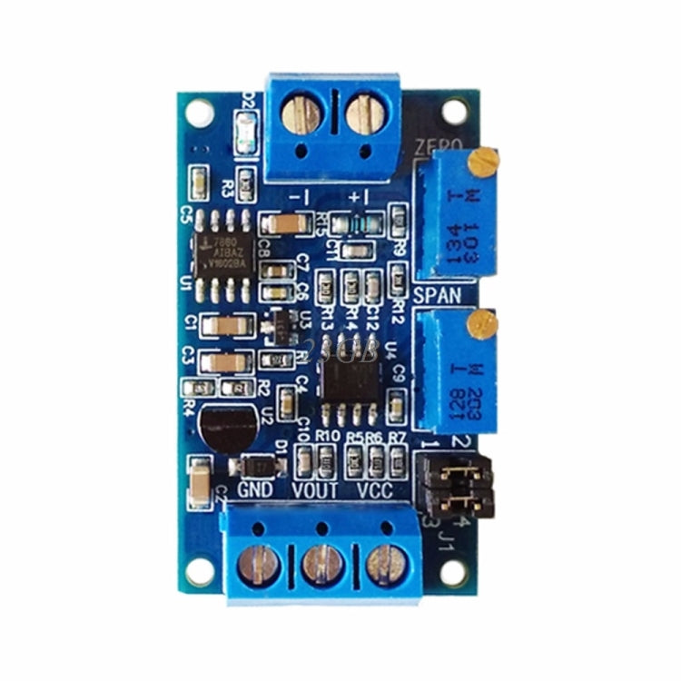 وحدة تحويل التيار إلى جهد 0 / 4-20mA إلى 0-3.3V5V10V محول إشارة جهد، 0 / 4-20mA إلى 0-3.3V5V10V