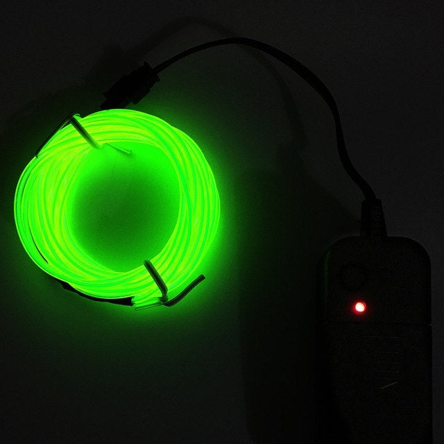 سلك ضوء LED مرن EL سلك سلسلة شريط حبل توهج ديكور مصباح نيون تحكم USB 3م خط توهج نظارات قناع موفر للطاقة F277، TBD0156472001A، TBD0156472001B، TBD0156472001C، TBD0156472001D، TBD0156472001E، TBD0156472001F، TBD0156472001G، TBD0156472001...