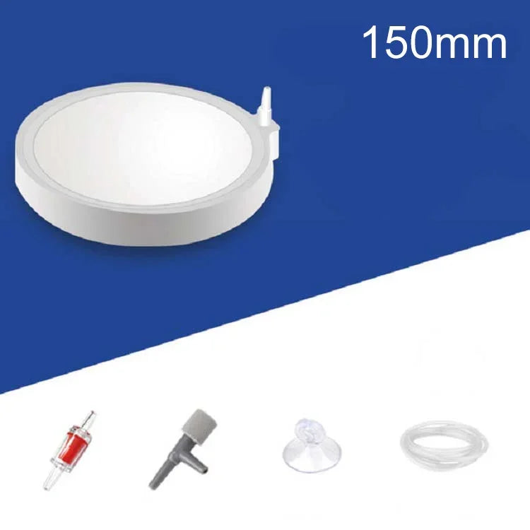 حجر قرص هواء نانو مضخة أكسجين فقاعات لخزان السمك، 45mm، 50mm، 100mm، 150mm، 200mm