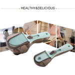 Kitchen Tool Plastic Measuring Spoon Adjustable Baking Tool Measuring Spoon, 1 Large 1 Small Set, 4 PCS Small, 3 PCS Large