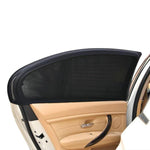 Auto Car Window Mesh Shield Sunshade Visor Net Mosquito Repellent UV Protection Window Covers, UV Protection Window Covers,Rear Window, Front window75x50cm, Rear window113x50cm