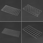 2 Sets DIY Cake Mold Wexture Fondant Printing Mold, Plaid pattern, Roll rattan