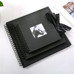 ألبوم قصاصات يدوي هدايا عيد الحب كتاب ضيوف الزفاف ورق الحرف الذكرى السفر ألبوم صور، 8 بوصة، 10 بوصة، 12 بوصة