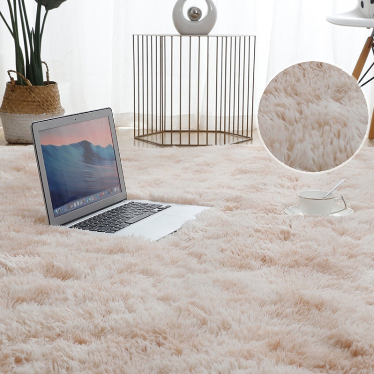 Luxury Rectangle Square Soft Artificial Wool Sheepskin Fluffy Rug Fur Carpet, 120x160cm