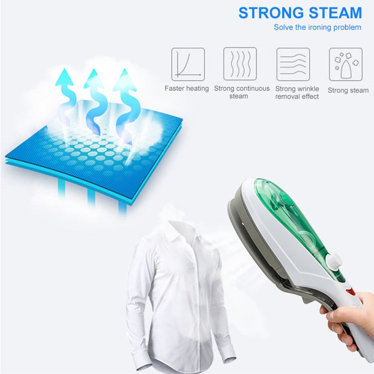 مكواة بخار محمولة للملابس بفرشاة، قابس US 110V، قابس AU 220V، قابس UK 220V، قابس EU 220V