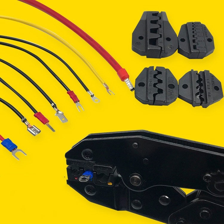 مجموعة كماشة تجعيد عزل نهاية سلك طرفي عاري مضغوط بارد متعددة الوظائف WXK-30JN أداة يدوية للكهربائيين، WXK-30JN