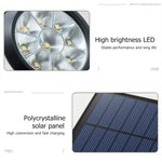 أضواء حديقة شمسية LED مع 9 LED، مقاومة للماء IP65، قابلة للتعديل، أضواء خارجية ملونة متغيرة، ضوء دافئ + ضوء أبيض
