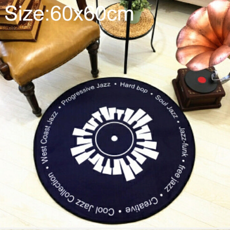 Creative Retro 3D DVR Record Carpet Round CD Floor Mat Home Decor Living Room Kid Bedroom Decoration  Rug,, Diameter 60cm, Diameter 80cm, Diameter 100cm, Diameter 120cm, Diameter 160cm, Diameter 180cm