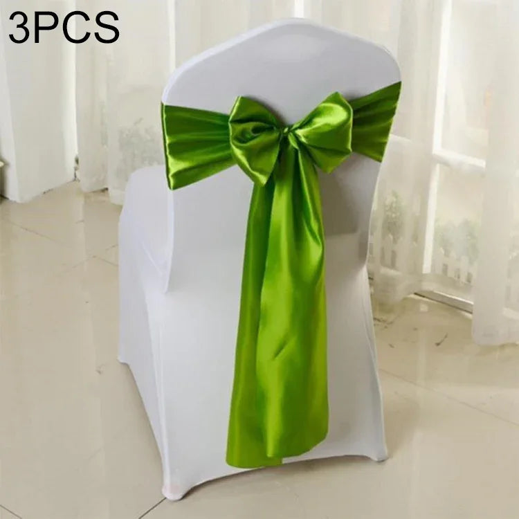 3 قطع من أربطة كراسي من قماش الساتان لتزيين كراسي الزفاف، TBD0324634801A، TBD0324634801B، TBD0324634801C، TBD0324634801D، TBD0324634801E، TBD0324634801F، TBD0324634801G، TBD0324634801H، TBD0324634801I، TBD0324634801J، TBD0324634801K، TBD0324634801L