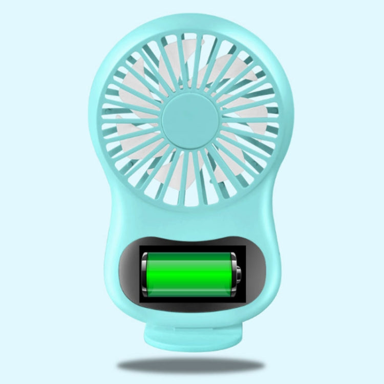 مروحة صغيرة مكتبية متعددة الوظائف USB، مبدعة، أبيض، وردي، أزرق