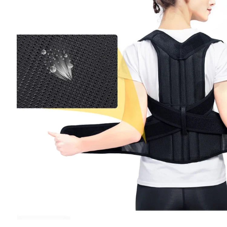 حزام تصحيح الحدبة لتثبيت العمود الفقري والظهر، ملابس تصحيح، XS، S، M، L، XL، XXL