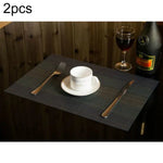 2 PCS Home Table Cup Mat Creative Decor Coffee Drink Placemat Tableware, Size: 45x30cm