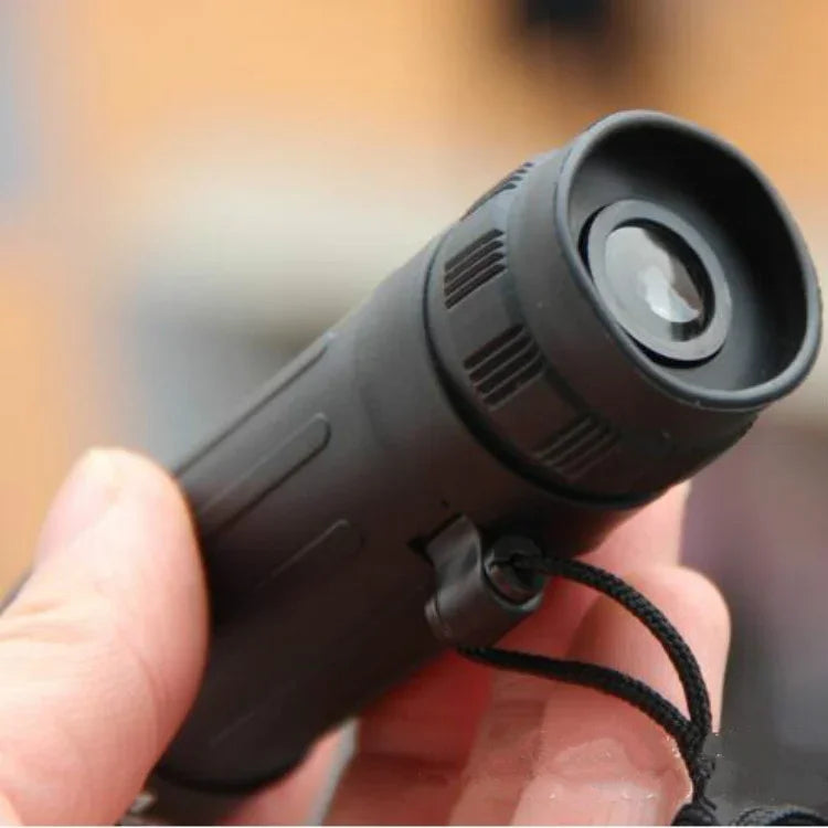 منظار أحادي صغير مدمج 10x25 مع فيلم أحمر، 10x25