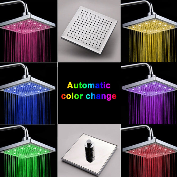 رأس دش LED تلقائي للاستبدال بسبعة ألوان للحمام، 7 ألوان