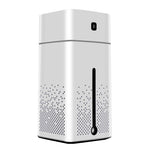 مرطب هواء بالموجات فوق الصوتية مع موزع عطر زيت أساسي USB، ضوء ليلي LED، رذاذ بخار، منقي، 1000 مل