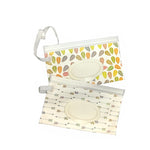 Portable Pouch Clutch Outdoor Carrying Bag Reusable Refillable EVA Towel Slim Paper Wet Wipe Bag, Size: 22.3x13.5+2.5cm