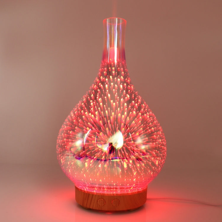 STB-XB10 ضوء ليلي LED 3D للألعاب النارية بسبعة ألوان مع مرطب هواء وموزع عطر زيت أساسي، قابس أمريكي، قابس أوروبي، قابس بريطاني، قابس أسترالي