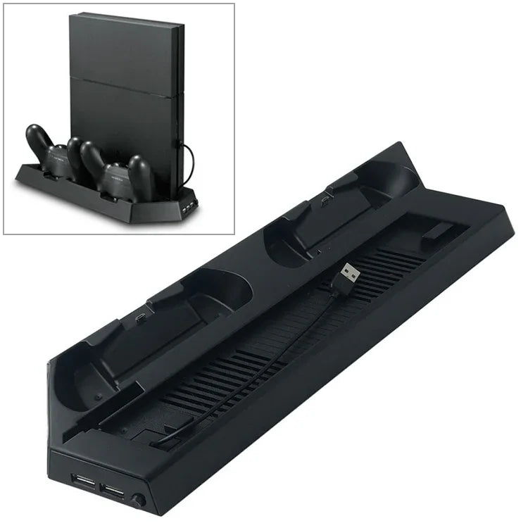 حامل متعدد الوظائف مع مروحة تبريد لجهاز PS4 / SLIM، PSLIM-03