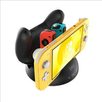 قاعدة شحن 4 في 1 من IPEGA PG-SL003 لشحن جهاز N-Switch/NS Lite واليديات Joy-Con/Pro، PG-SL003