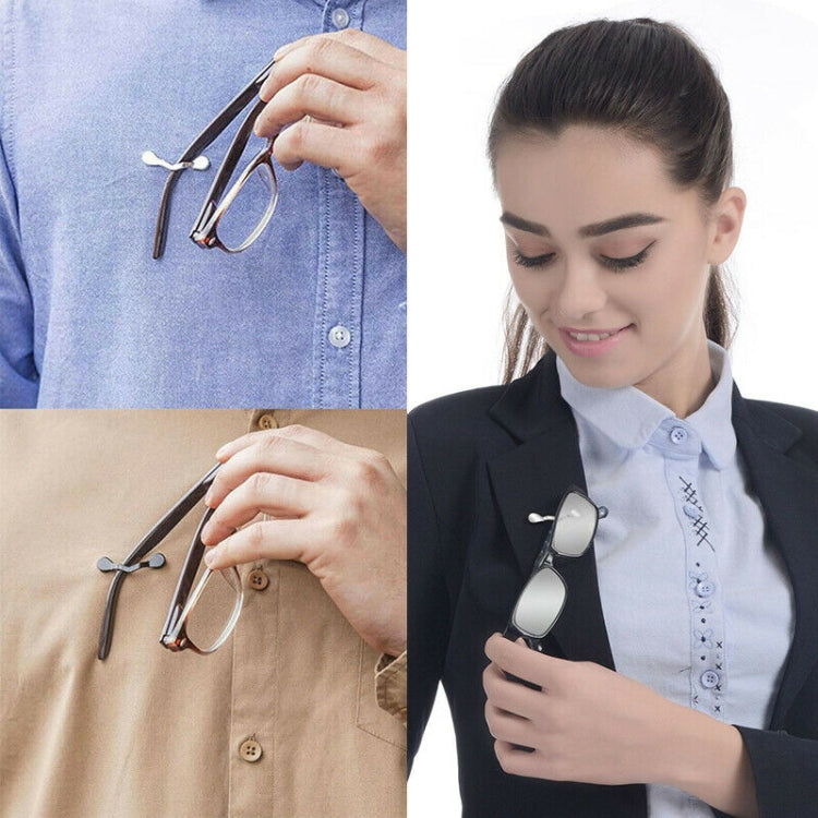 حامل نظارات مغناطيسي دبوس مغناطيسي لوحة رقم مشبك سماعة نظارات، أسود، فضي، ماسي أبيض، ماسي ملون