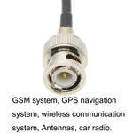 BNC Female To BNC Male RG58 Coaxial Adapter Cable, BNC Female To BNC Male 0.5m, BNC Female To BNC Male 1m, BNC Female To BNC Male 1.5m, BNC Female To BNC Male 3m, BNC Female To BNC Male 5m, BNC Female To BNC Male 10m