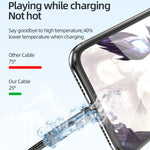 كابل شحن بيانات مغناطيسي دوار 540 درجة CC57، 1 متر + 8Pin + أحمر، 2 متر + 8Pin + أحمر، 1 متر + 8Pin + أسود، 2 متر + 8Pin + أسود
