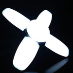 مصباح منزلي قابل للطي 60 واط 5 أوراق 235 LED SMD 2835، AC 120-265V، E27 أبيض بارد، B22 أبيض بارد