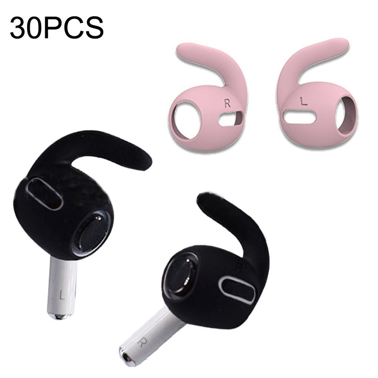 30 قطعة أغطية سماعات أذن فائقة النحافة لأبل Airpods Pro مع خطافات للأذن