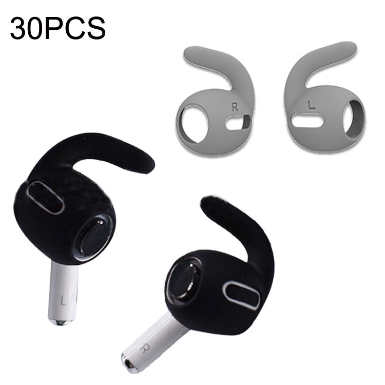 30 قطعة أغطية سماعات أذن فائقة النحافة لأبل Airpods Pro مع خطافات للأذن