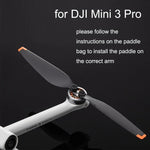 زوجان أصليان من المراوح لطائرة DJI Mini 4 Pro / Mini 3 Pro، أصلي DJI لـ Mini 4 Pro/Mini 3 Pro