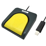 مفتاح تحكم بدواسة قدم USB Pcsensor مع محول لوحة مفاتيح للكمبيوتر، FS2016، FS2019