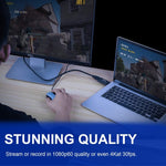 بطاقة التقاط فيديو HDMI لتسجيل مباشر، صندوق محول التقاط الفيديو، USB 2.0