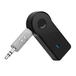 محول معدني 2 في 1 AUX 3.5 مم + بلوتوث سيارة USB 4.1 مستقبل صوت بلوتوث لاسلكي، محول مستقبل صوت