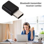 محول صوت بلوتوث USB مستقبل ومرسل لمكبرات صوت التلفاز / الكمبيوتر / السيارة، BT600