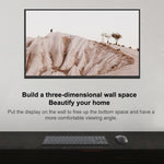 5 قطع حامل شاشة تلفزيون عالمي صغير بسيط عمودي للعرض معلق حامل