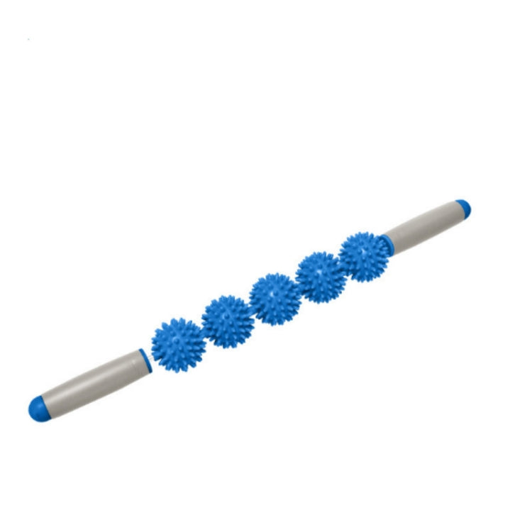 5 Ball Muscle Massage Relax Hedgehog Ball Yoga Stick Roller Stick