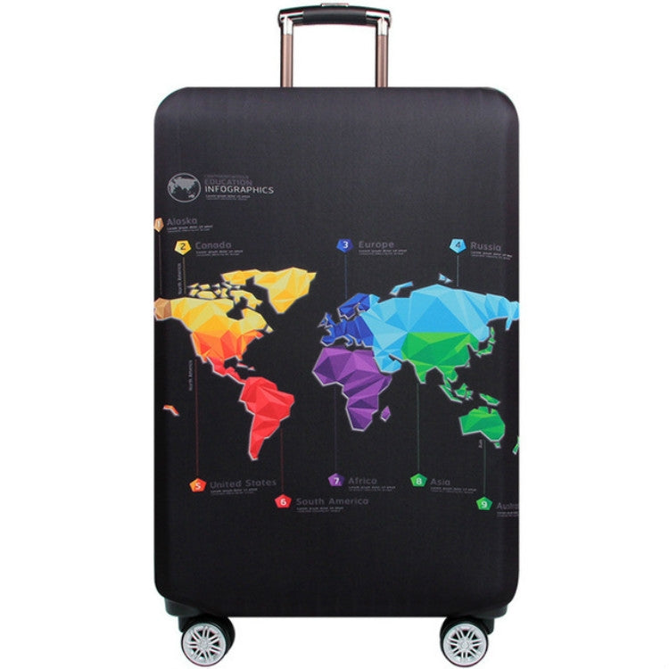 Travel Luggage Cover Suitcase Dustproof Scratch-proof Protection Elastic Sleeve, S Size 19 to 21 inch, M Size 22 to 24 inch, L Size 26 to 28 inch, XL Size 29 to 32 inch