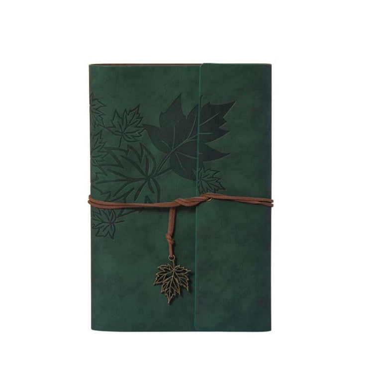 PU Maple Retro Straps Handbook Loose-leaf Notebook, A7, A6, A5