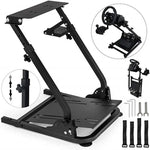 حامل عجلة قيادة لمحاكي السباق، حامل لعبة سباق، لا يشمل العجلة والدواسات (CSWg29g27t300t500FANATEC)، محاكي سباق