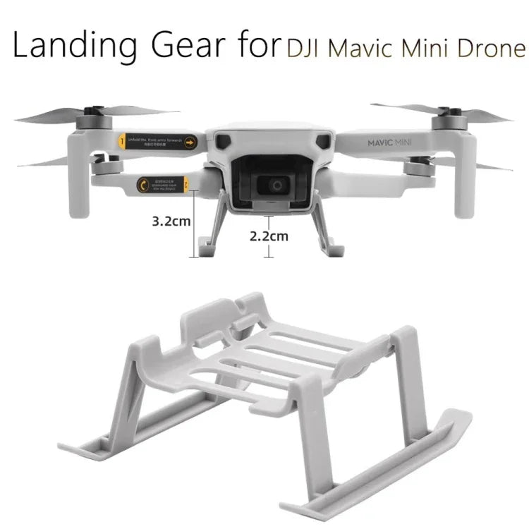 حامل هبوط سريع الإطلاق لحامل ثلاثي مرتفع لـ DJI MAVIC Mini (رمادي)، لـ DJI MAVIC Mini