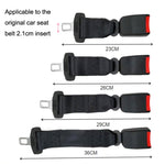 2 PCS Child And Pregnant Woman Car Seat Belt Extender, 23cm, 26cm, 29cm, 36cm