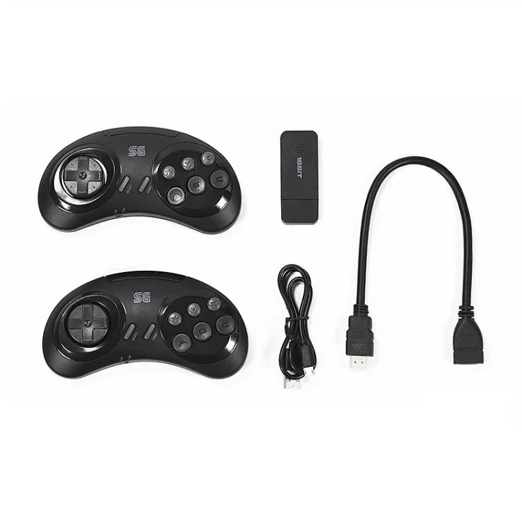 جهاز ألعاب تلفزيوني صغير لاسلكي مزدوج HDMI، Y2 SG سيغا (900 لعبة)