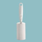 Long Handle Tearable Roller Sticky Paper Household Coat Sticky Hair Artifact, White, Gray, Apricot