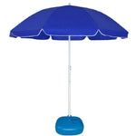 مظلة شمسية كبيرة مزدوجة الطبقة للهواء الطلق للحماية من الشمس والظل في البرية، 1.8 متر أزرق ياقوتي، 2.0 متر أزرق ياقوتي، 2.4 متر أزرق ياقوتي، 2.8 متر أزرق ياقوتي، 3.2 متر أزرق ياقوتي
