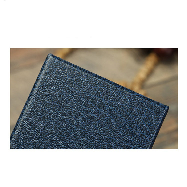 Litchi Texture Watch Box Jewelry Gift Box Earring Necklace Jewelry Watch Packaging Box, Black