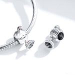 إكسسوارات سوار خرز DIY فتاة صغيرة من فضة استرليني S925