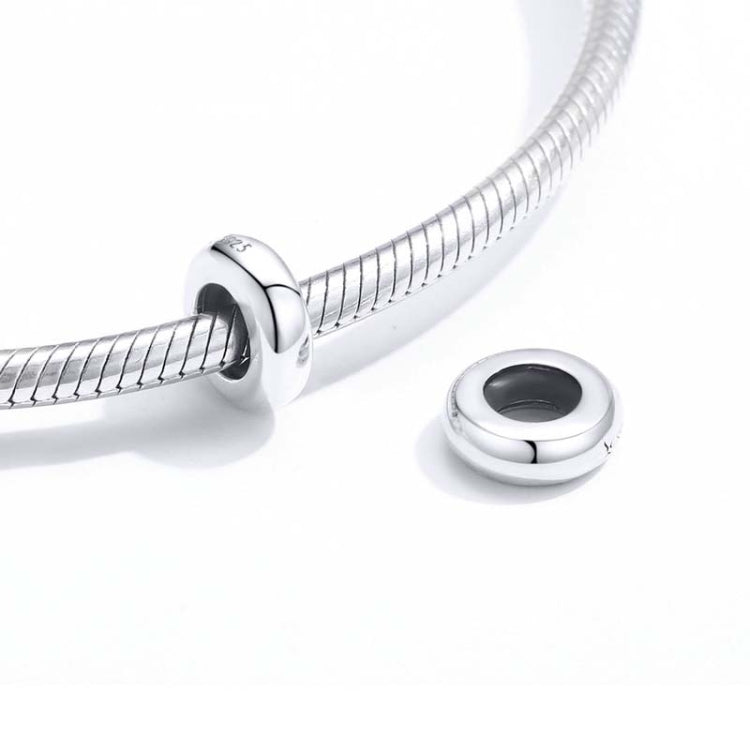 إكسسوارات سوار خرز بسيط من فضة استرليني 925، SCC1450