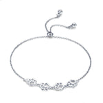Cute Pet Claw Mark Bracelet S925 Sterling Silver Animal Drip Bracelet, SCB096
