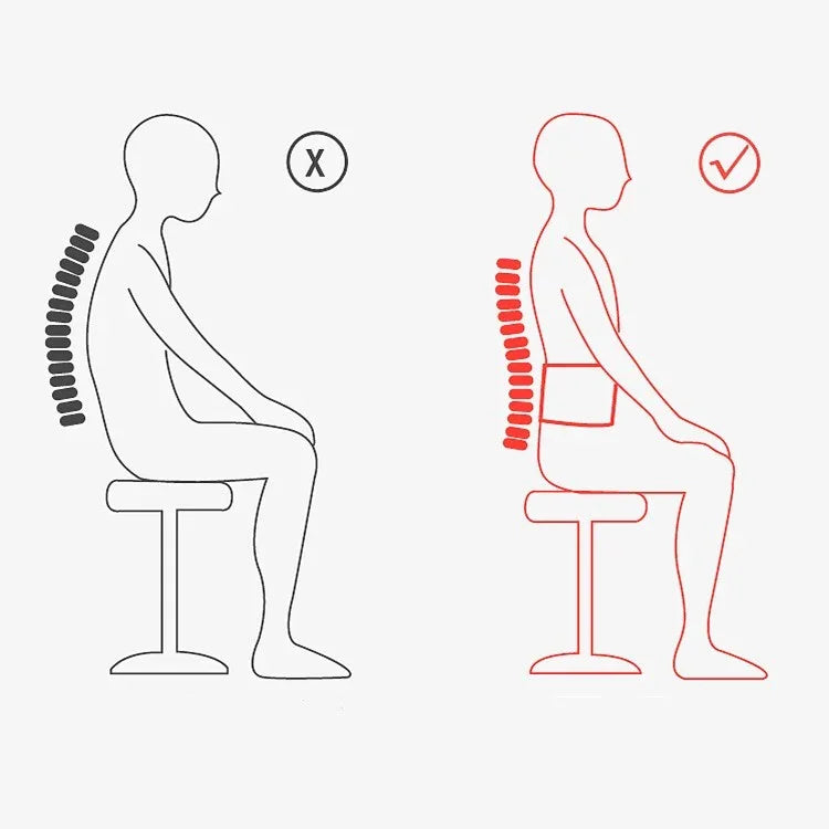 حزام طبي للخصر مع دعم صفيحة فولاذية دافئ وقابل للتنفس، S، M، L، XL، XXL